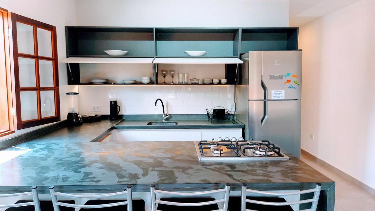 Algodao - Novo Flat Com Piscina, 50Mts Da Praia, Churrasqueira Privativa, Ar Con, Wi-Fi, Netflix, Garagem Parati Exterior foto